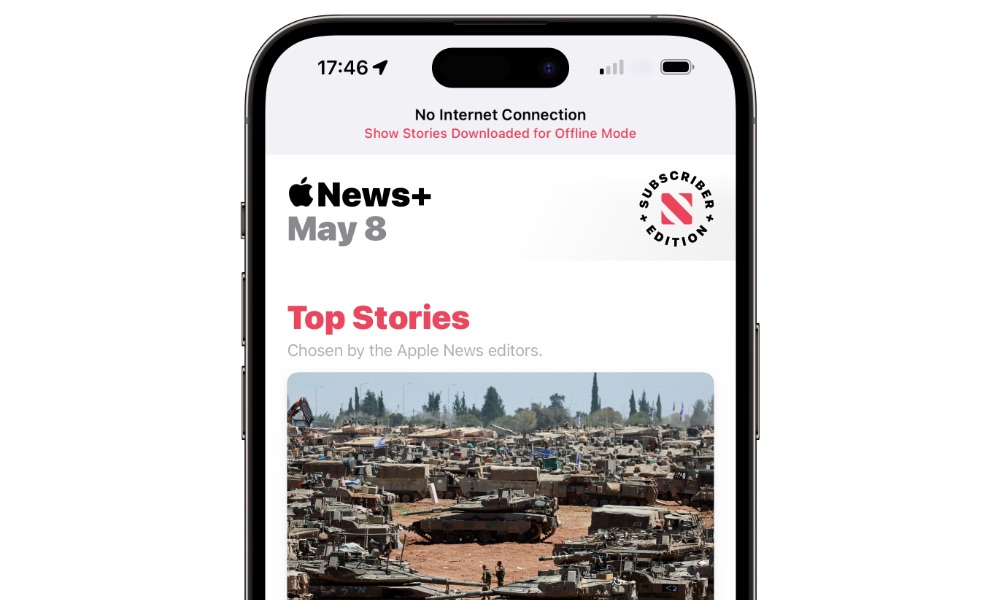 iOS 17.5 Apple News Offline Mode 1