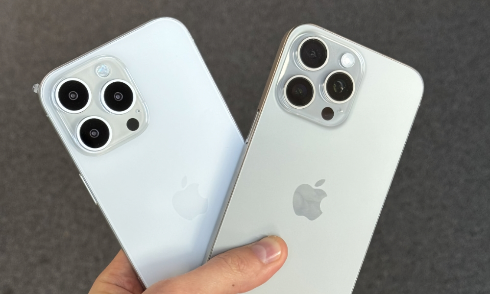 leak iPhone 15 Pro Max vs iPhone 16 Pro Max