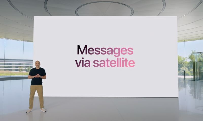 ios 18 lets you send text messages over satellite from the iphone