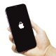 An image of apple's privacy protection. iPhone in hand.