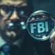 FBI Agent with Magnifying Glass, Investigation Theme