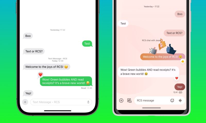 iOS 18 RCS hero