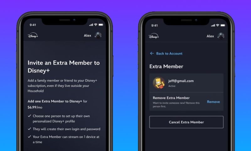 Here’s How Much It Will Cost to Add ‘Extra Members’ to Your Disney+ Plan