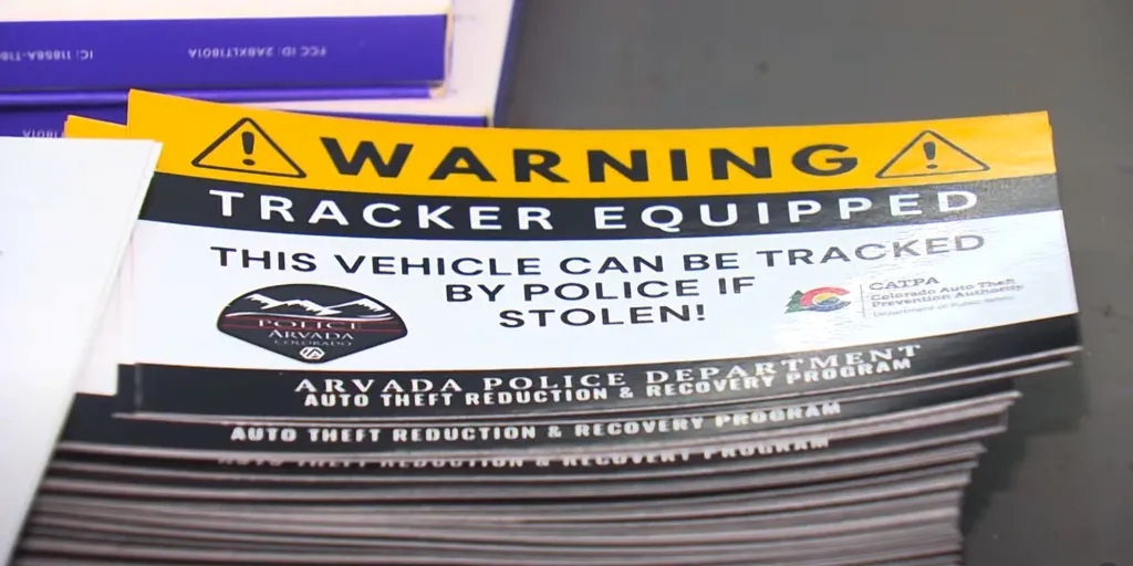 colorado police sticker tracker