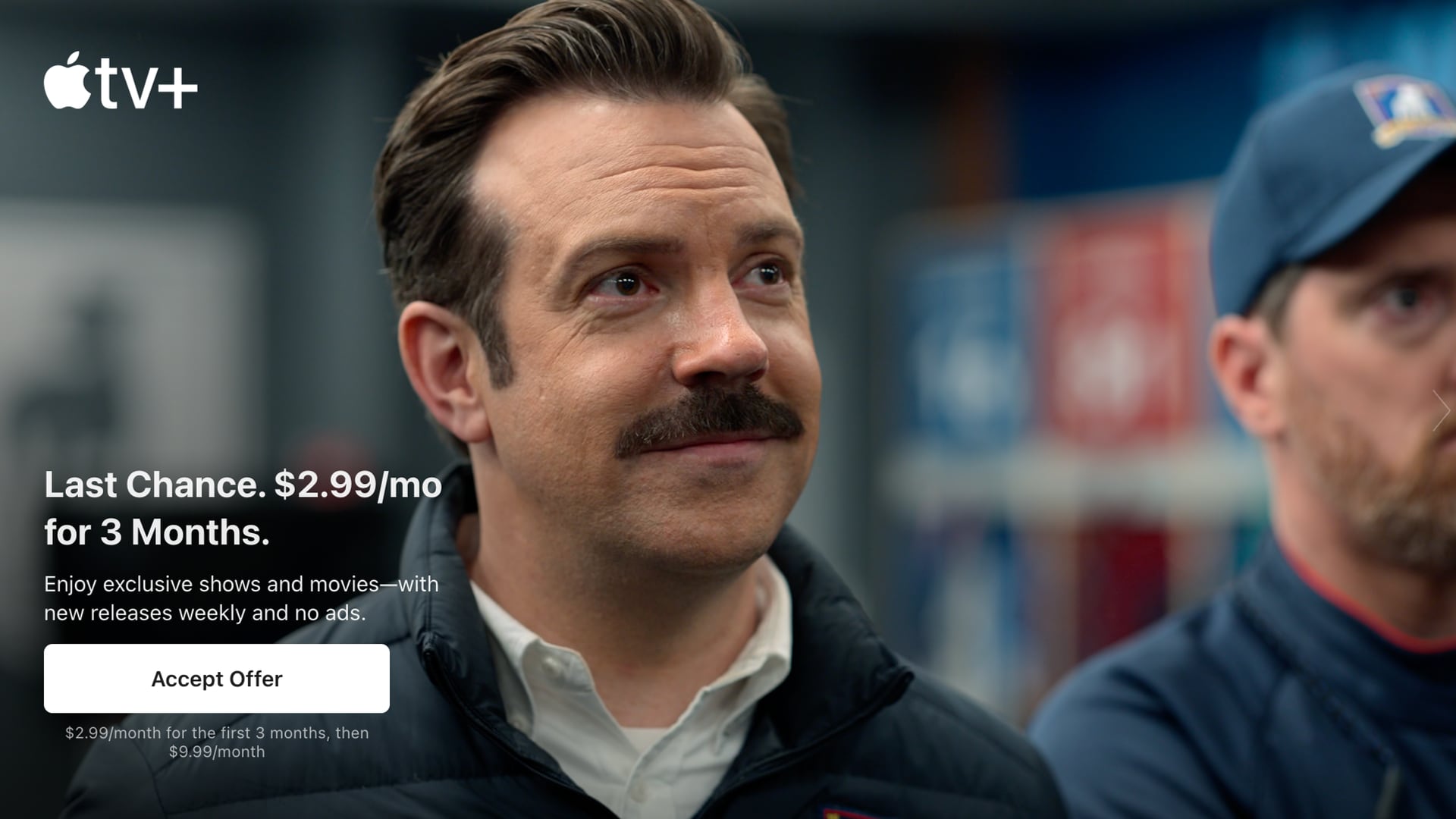 Apple TV promo offer Ted Lasso Apple TV promo offer Ted Lasso