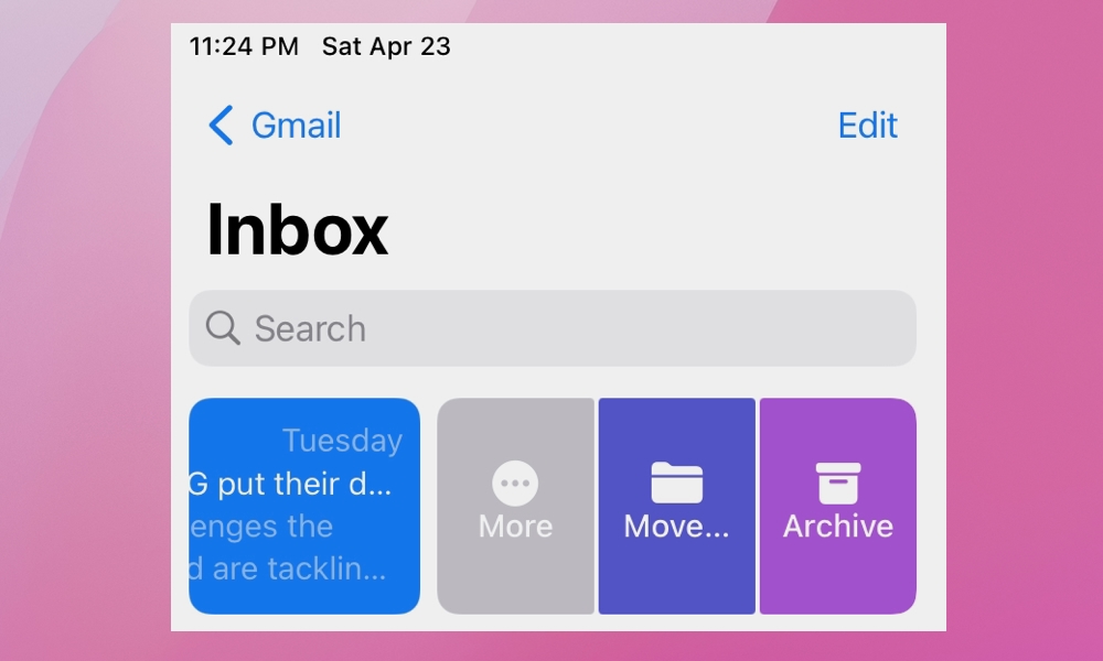 gmail archive