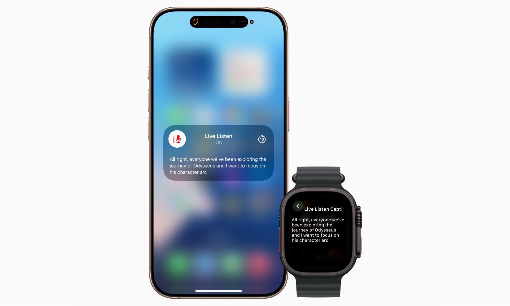 Apple accessibility features 2025 Live Listen