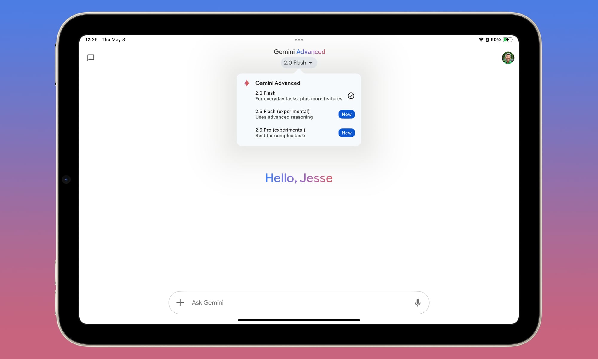 Google Gemini iPad hero
