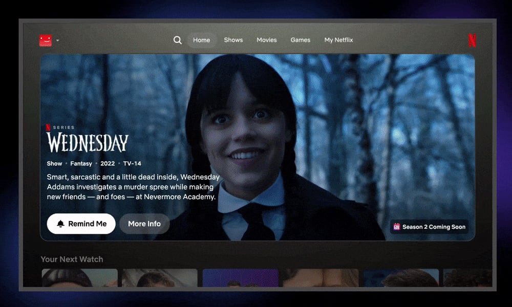 Netflix redesign May 2025 1