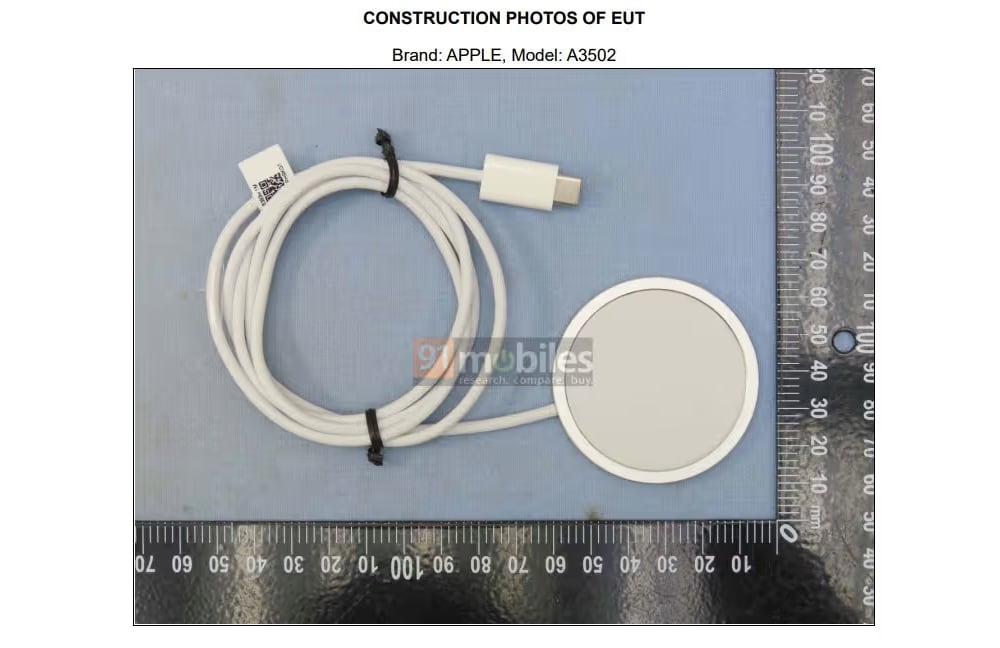 91mobiles Qi 2.2 MagSafe charger 2