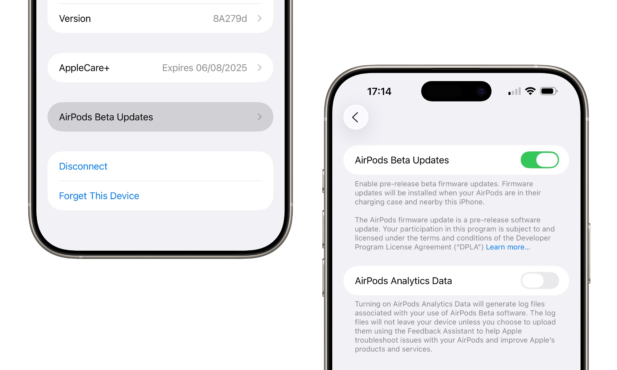AirPods iOS 26 beta 1 Beta Updates