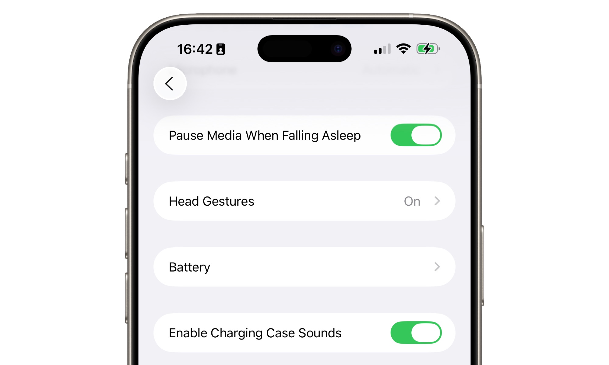 AirPods iOS 26 beta 1 Pause Media when Falling Asleep