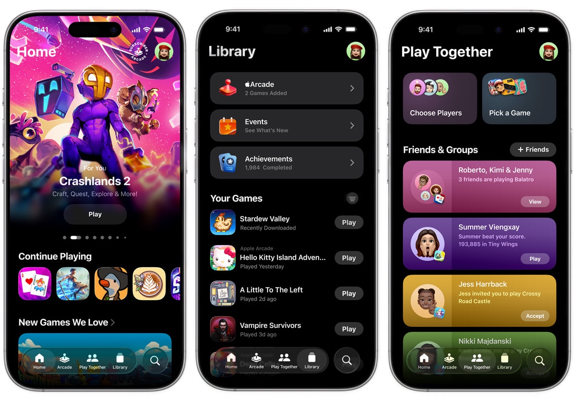 Apple WWDC25 Apple Games app