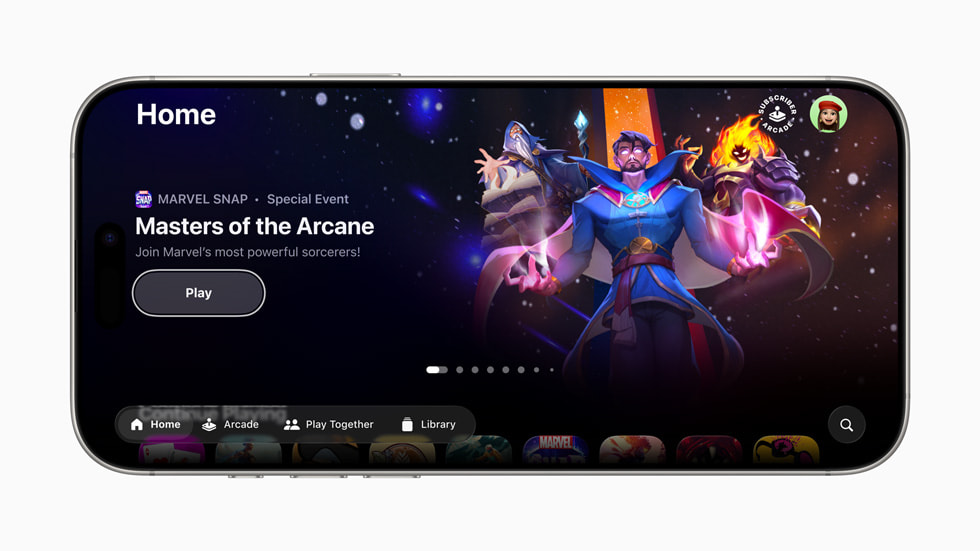 Apple WWDC25 Apple Games app