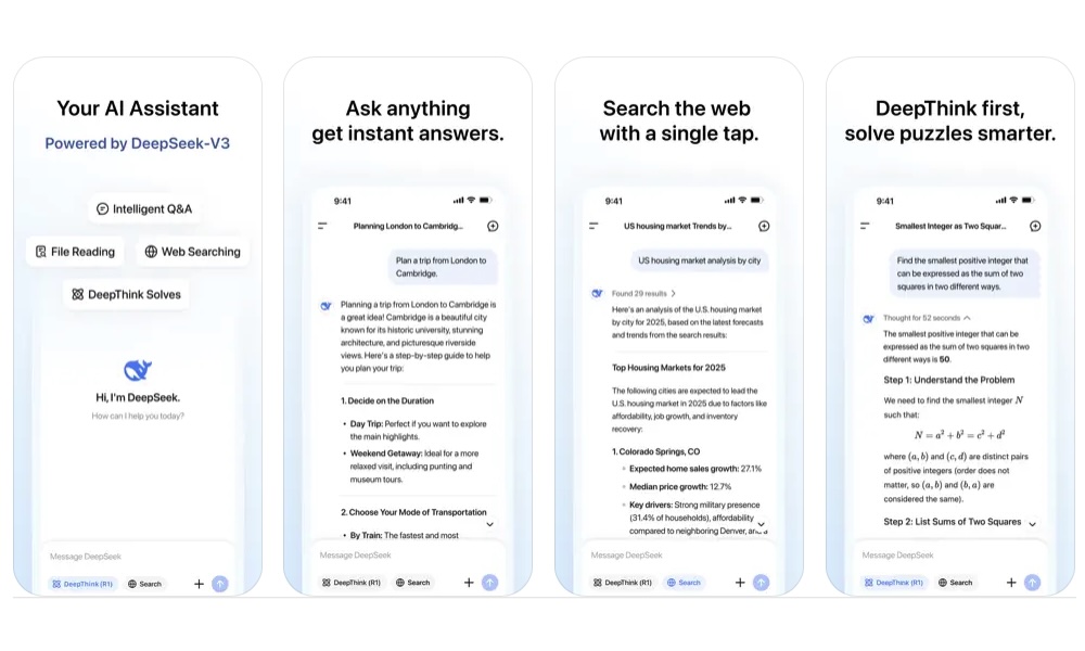 DeepSeek - AI Assistant App Store