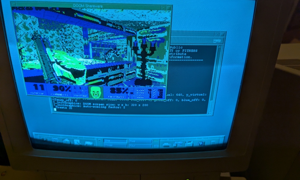Doom on Apple Server 2