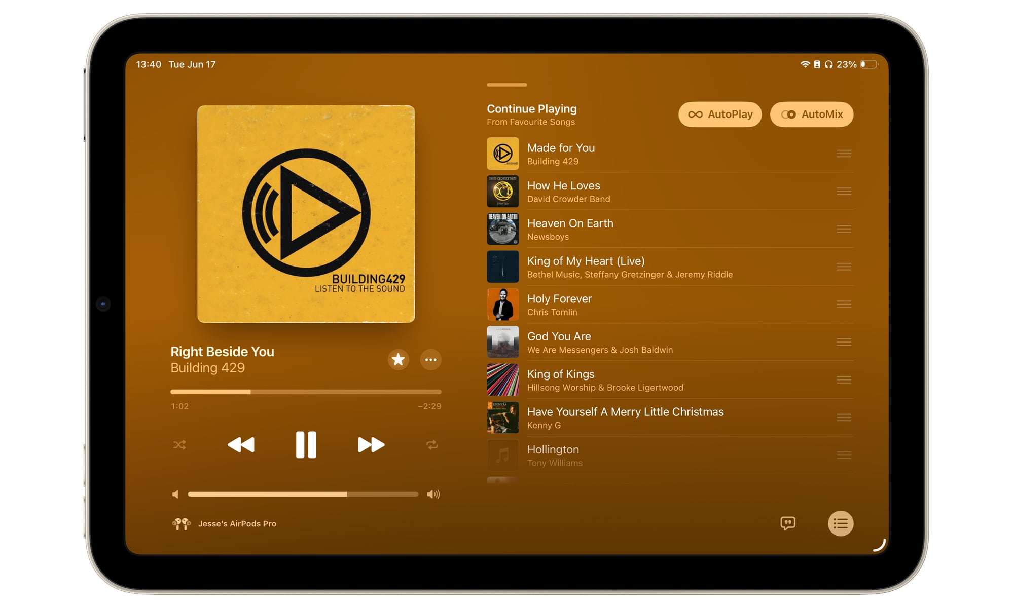 iPadOS 26 Beta 1 AutoMix