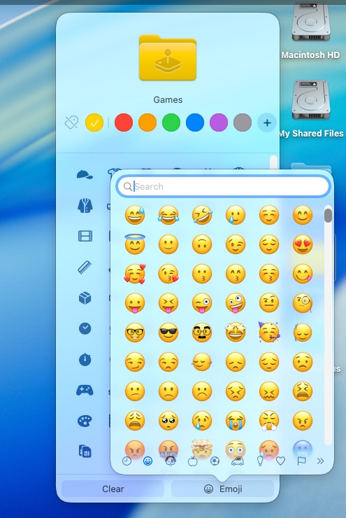 macOS Tahoe Customize Folders 3