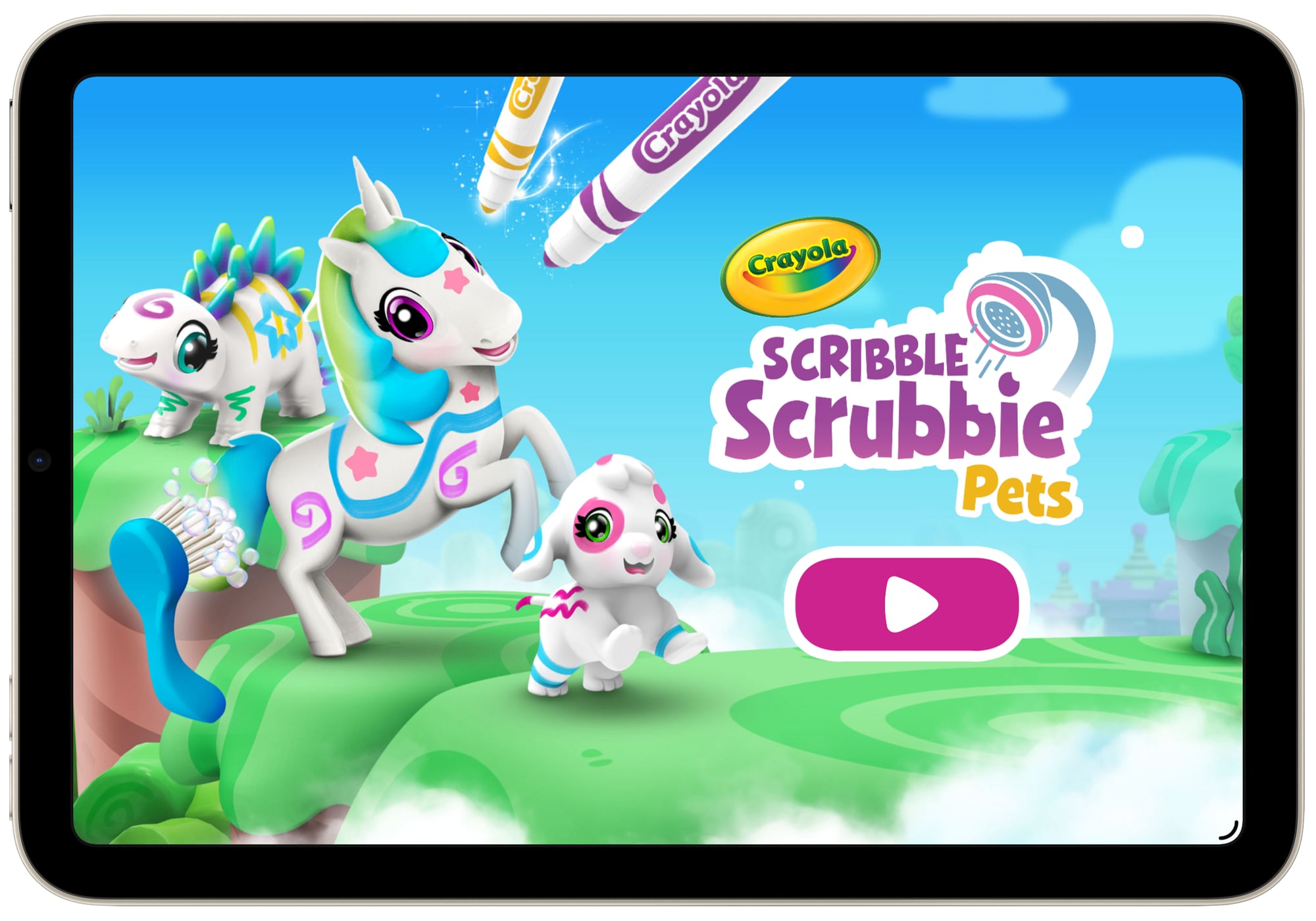 Apple Arcade Crayola Scribble Scrubble Pets