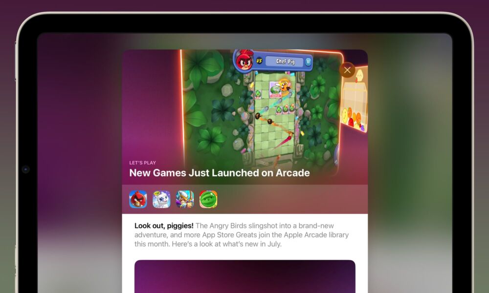 Apple Arcade July 2025 hero