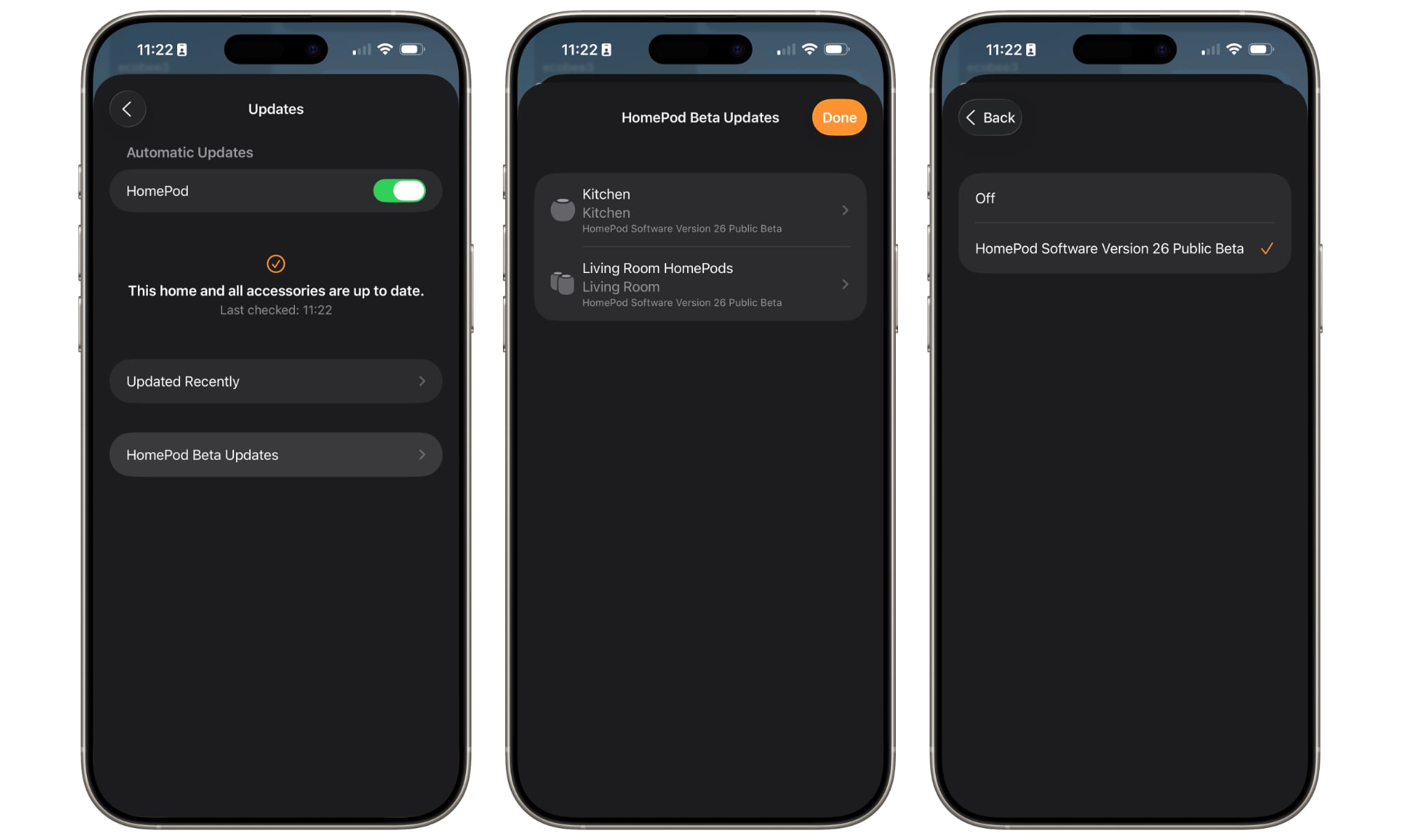 HomePod Software 26 Public Beta Install