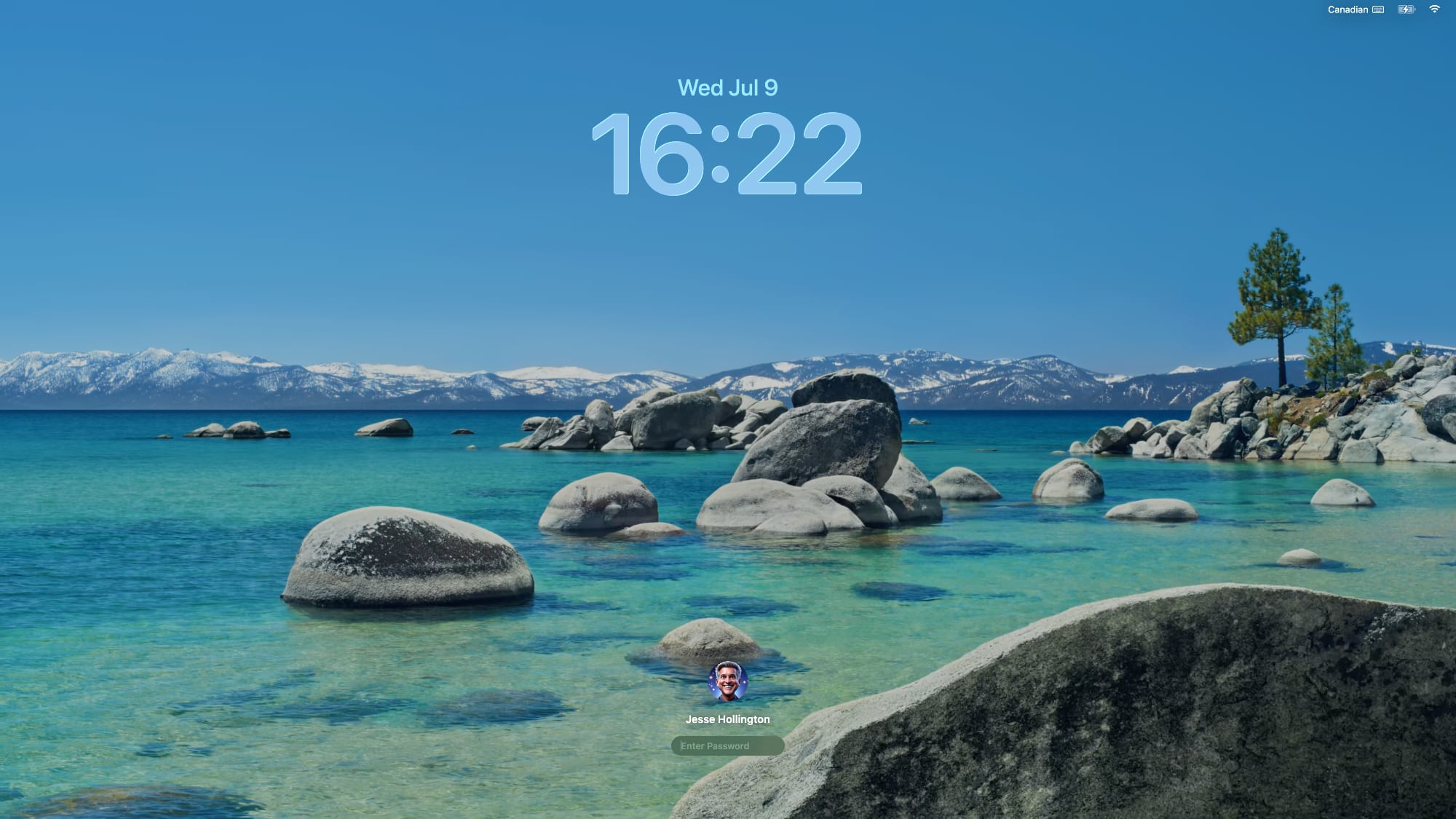 macOS Tahoe 26 beta 3 Tahoe Day wallpaper