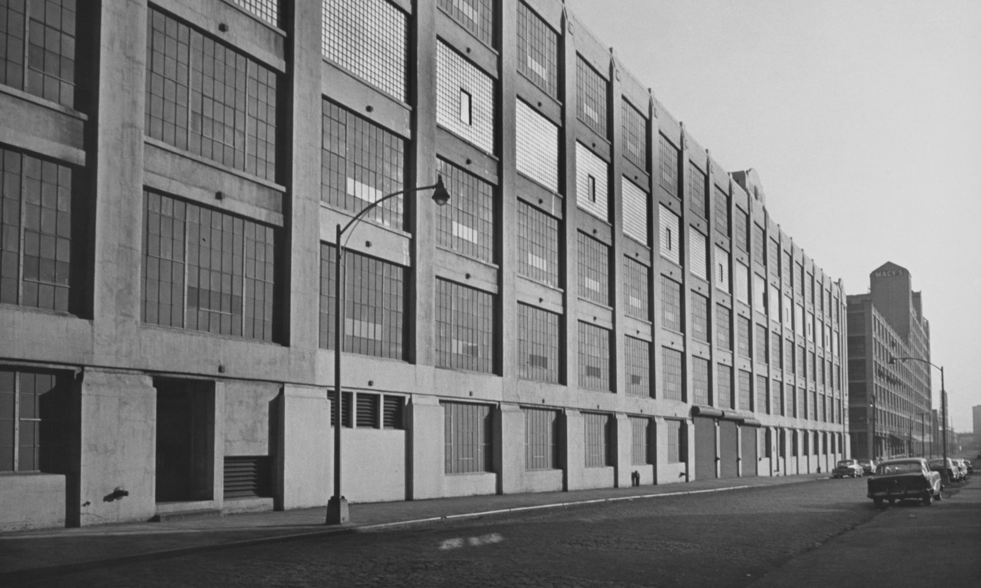 old abandoned warehouse factory