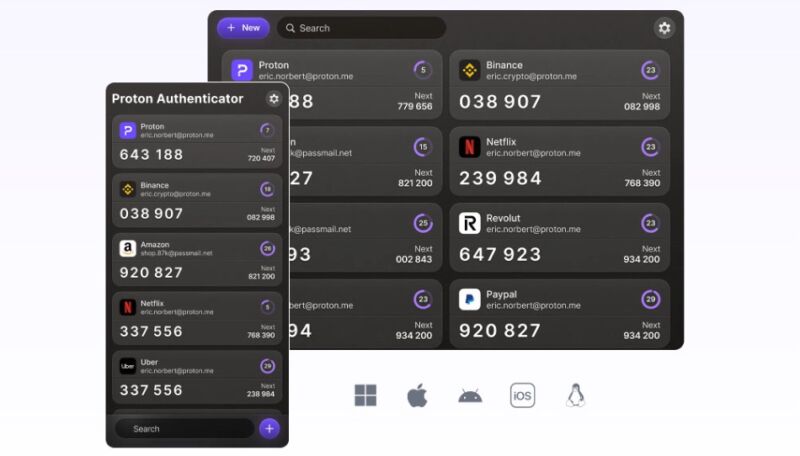 Proton Authenticator