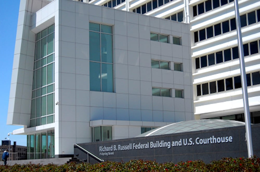 building GA Russell Georgia court