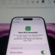 Kiel, SH, Germany, 9 Apr 2025: iPhone Face ID and Passcode Settings for Enhanced Security and Convenience in Device Access