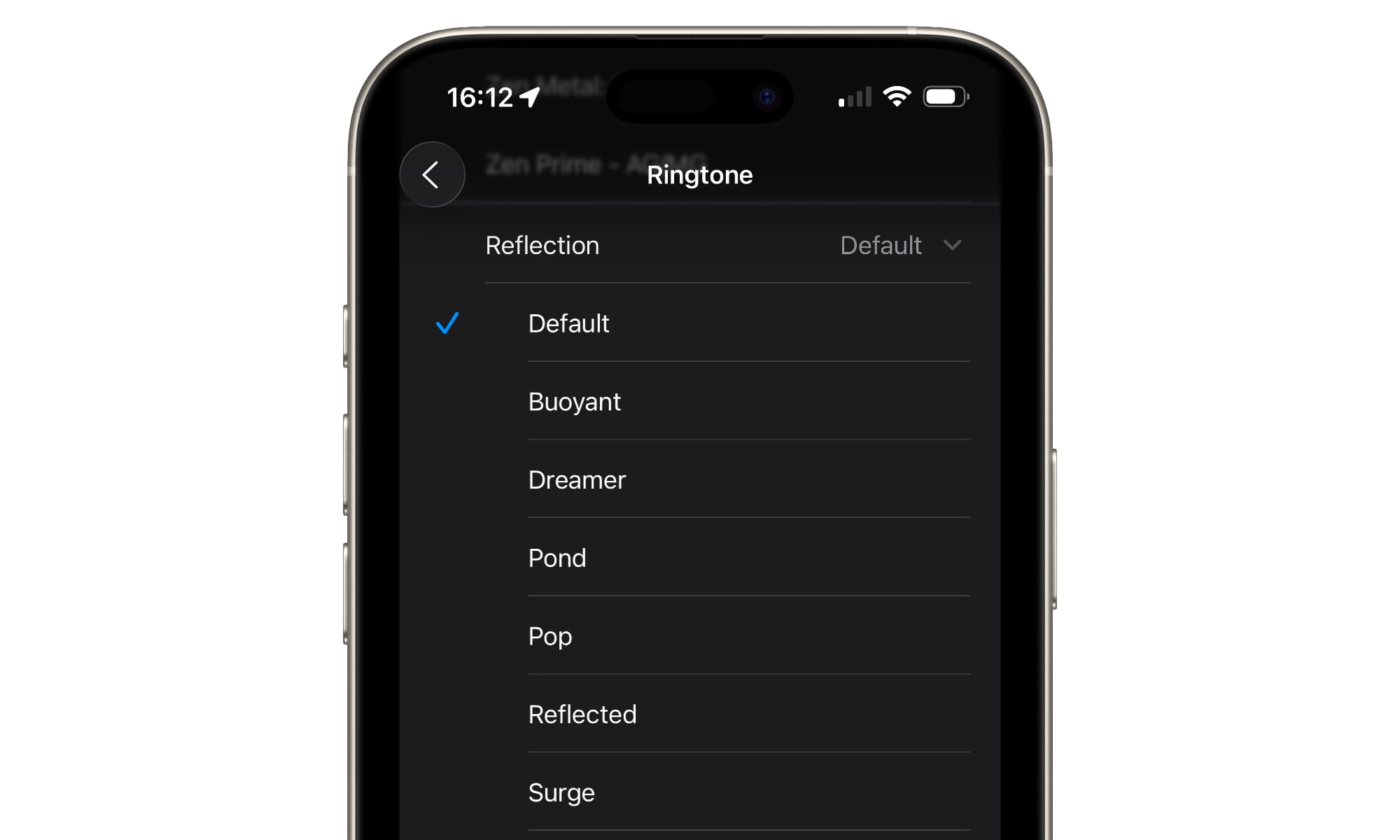 iOS 26 beta 6 ringtones