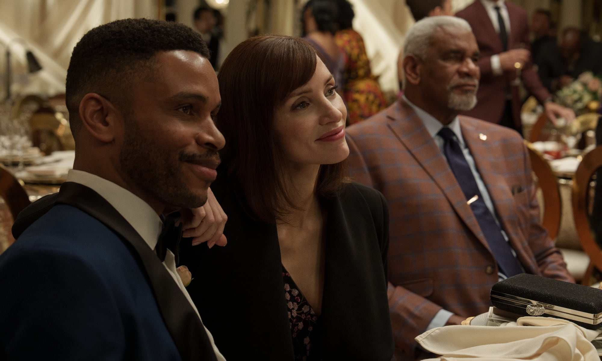 Apple TV The Savant Nnamdi Asomugha and Jessica Chastain