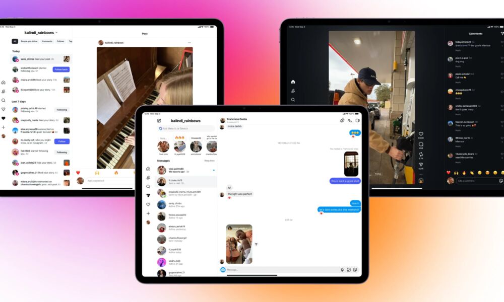 Instagram for iPad hero Instagram for iPad hero