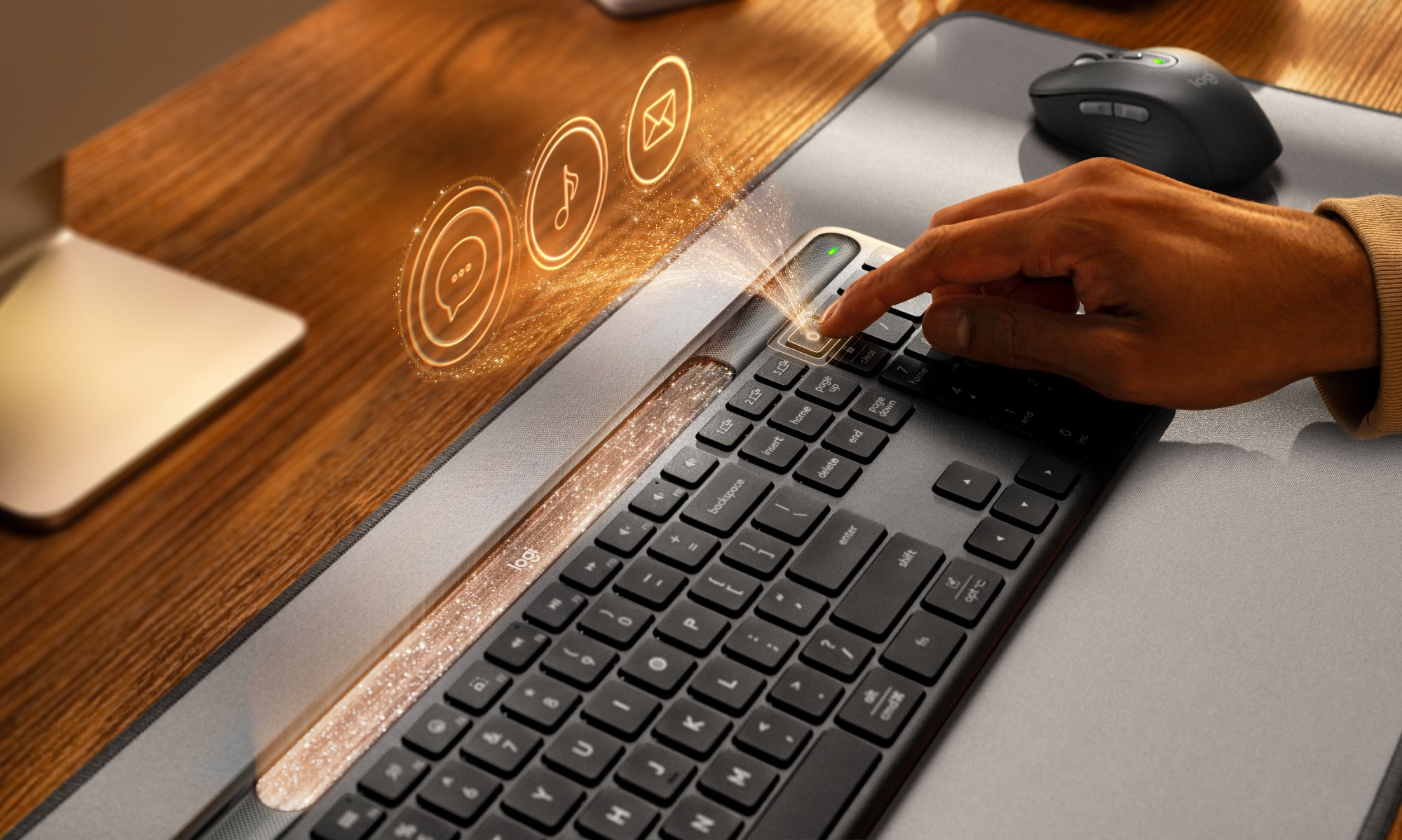 Logitech K980 SignatureSlimSolar Graphite Universal 1