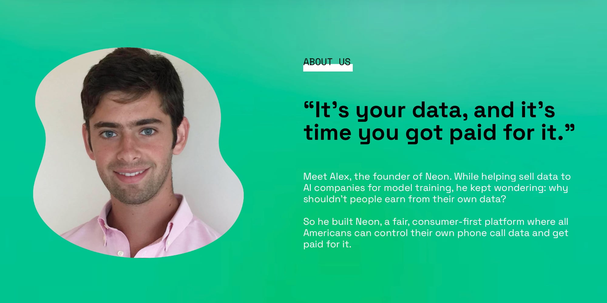 Neon Mobile founder Alex Kiam