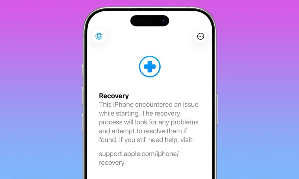 iOS 26 Recovery Assistant hero