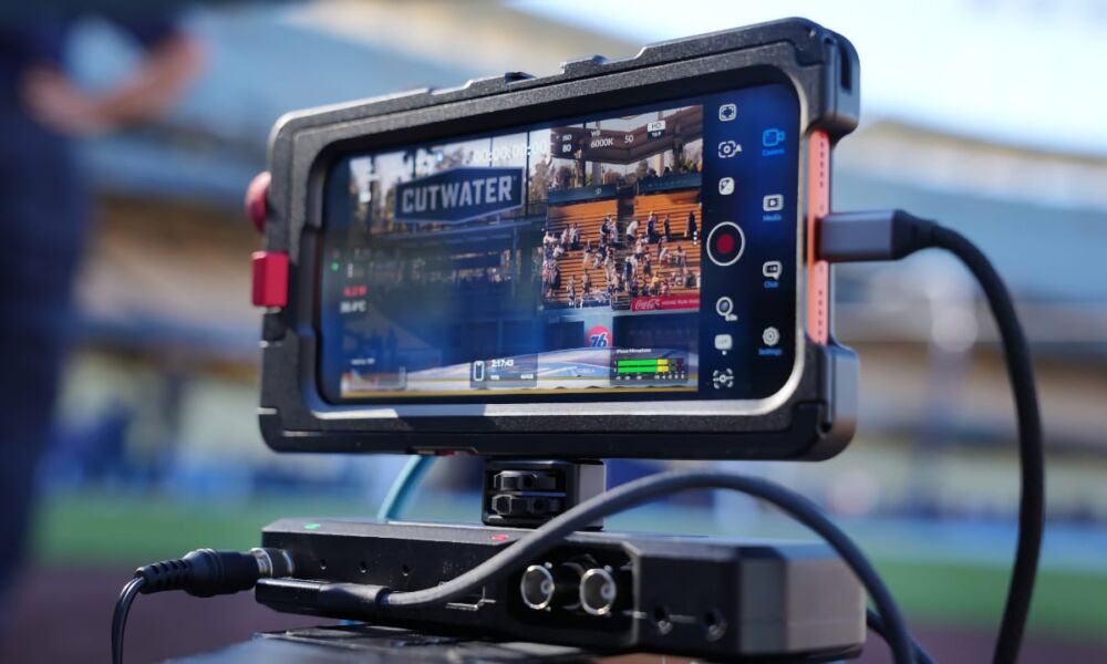 iPhone 17 Pro at MLB Friday Night Baseball 2