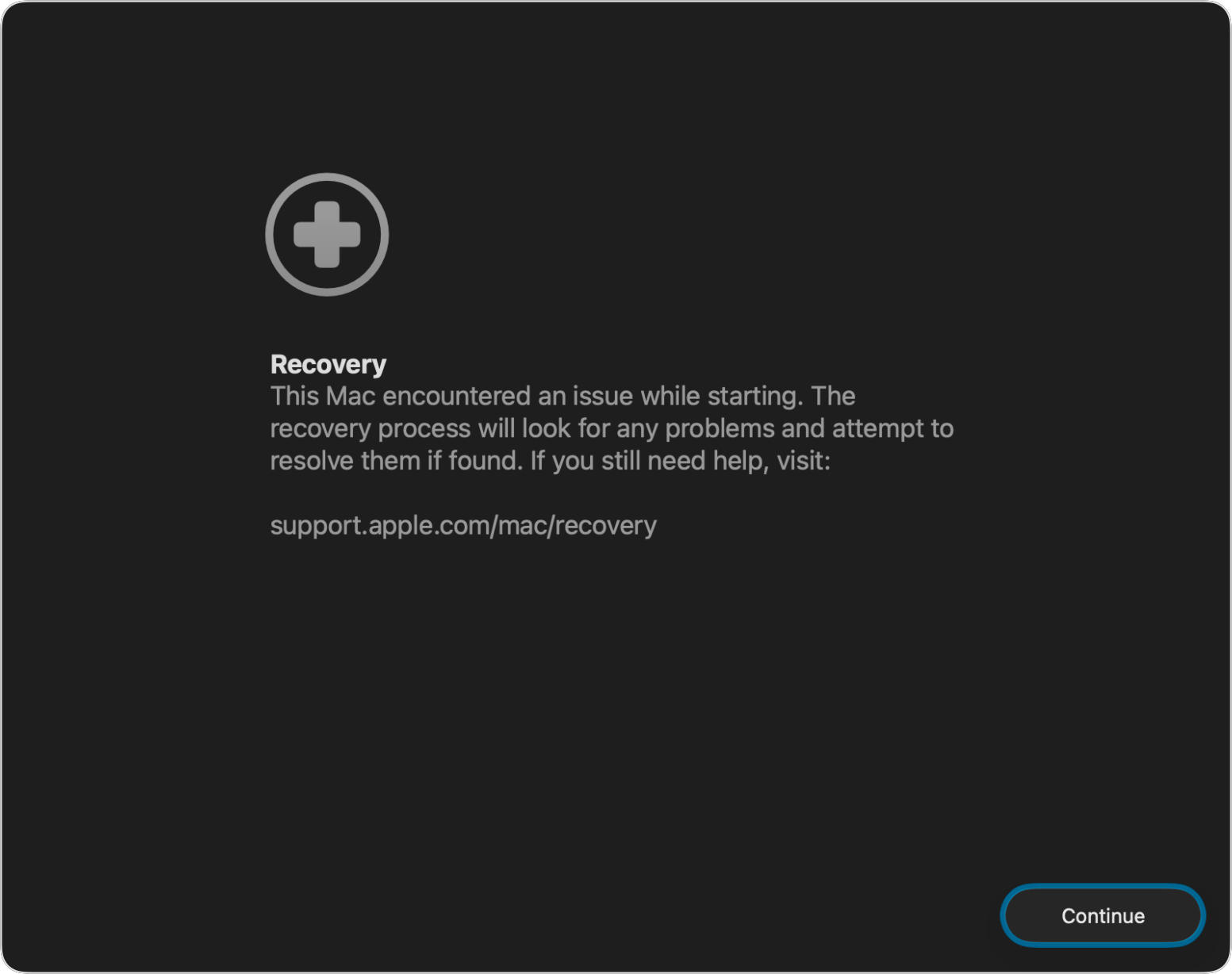 macos tahoe recovery assistant