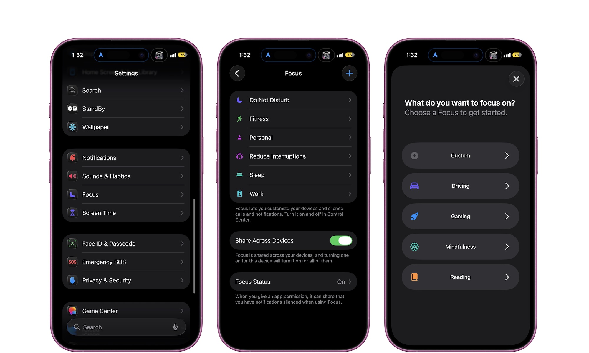 Create a NEw Focus Mode on iPhone