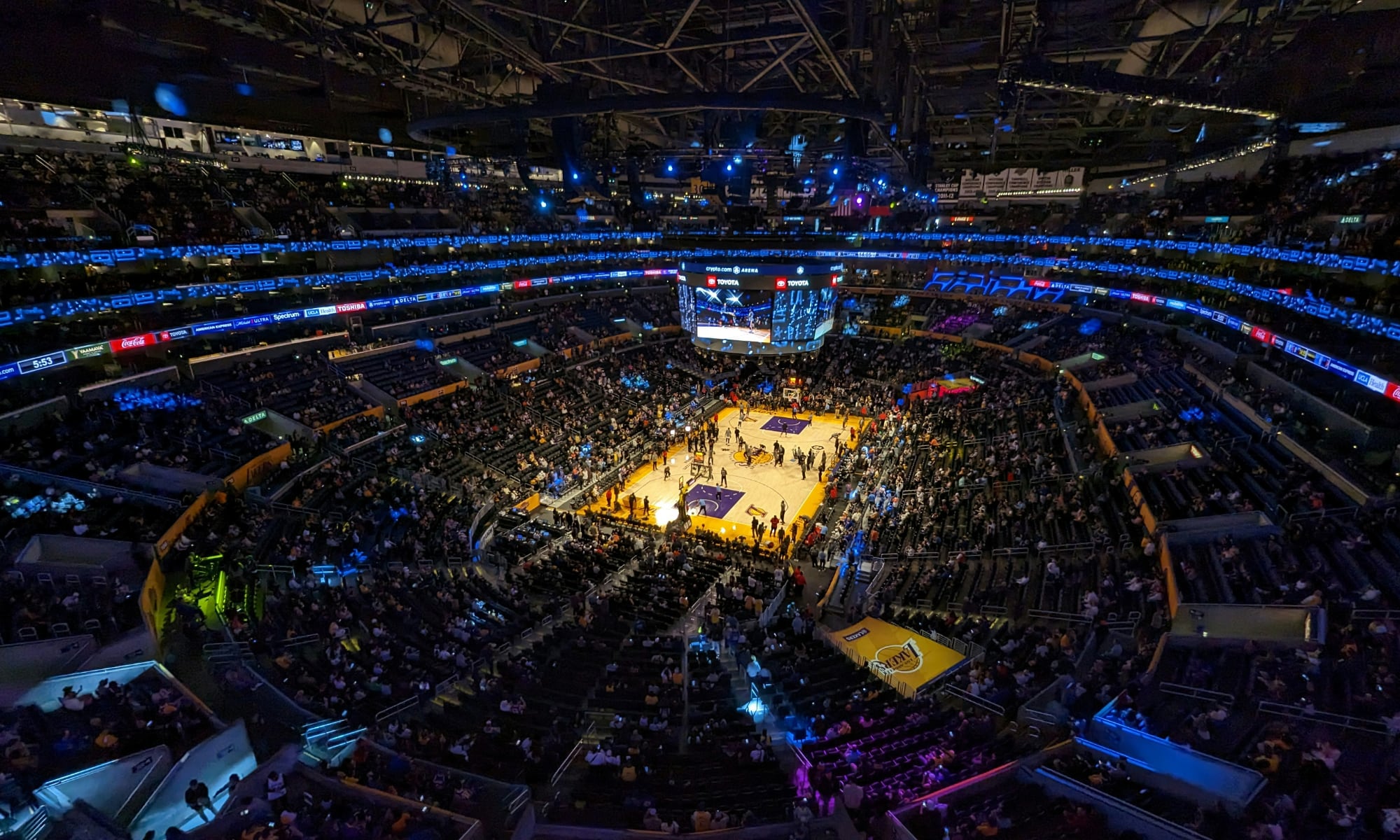 Crypto.com arena in Los Angeles