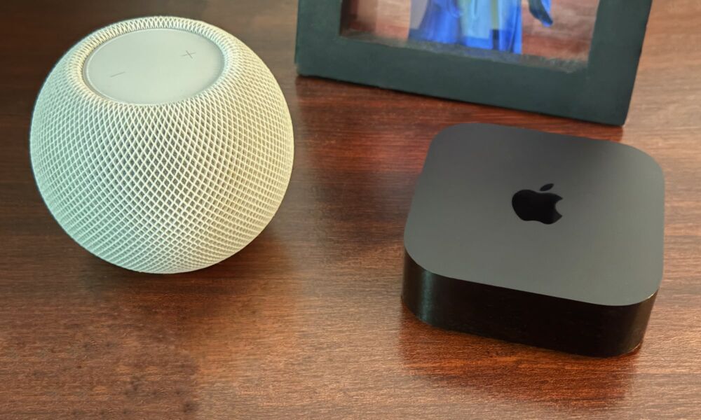 HomePod mini and Apple TV