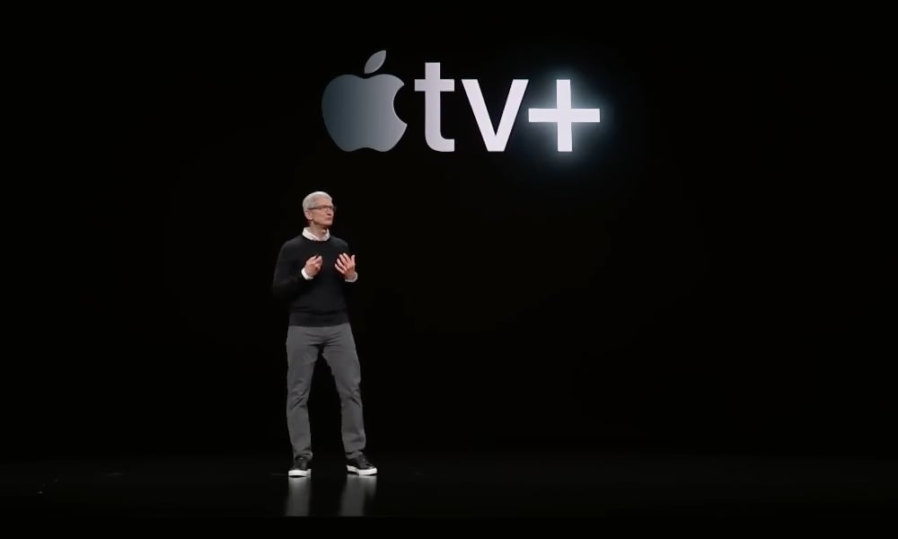 Tim Cook Apple TV Plus March 2019 Show Time