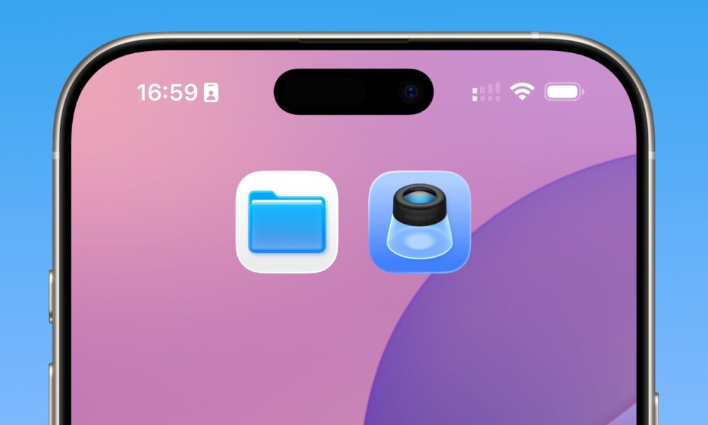 iOS 26 Files and Preview icons hero