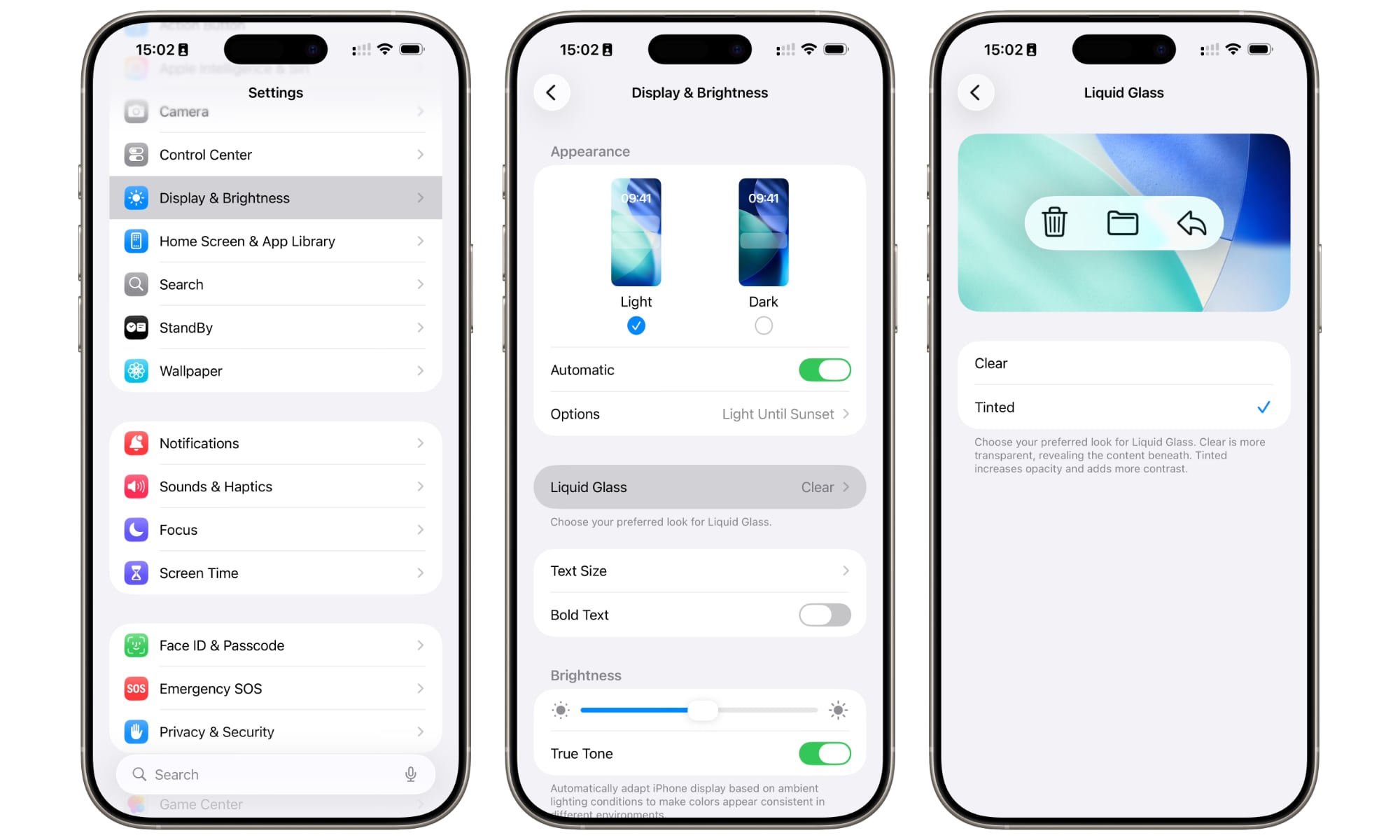 iOS 26.1 beta 4 Liquid Glass Setting