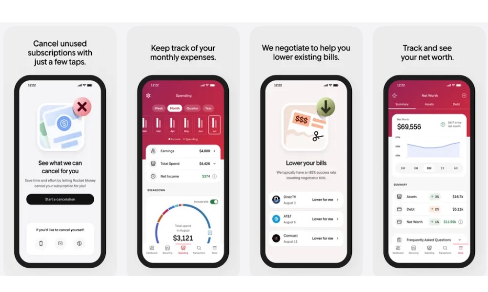 Rocket Money App Store