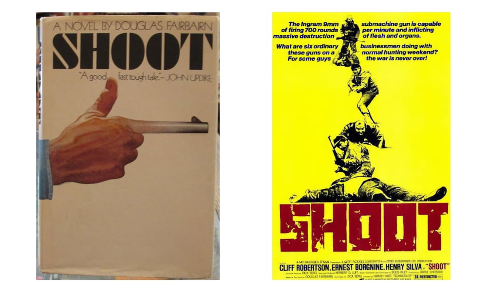 Shoot Novel and Film covers