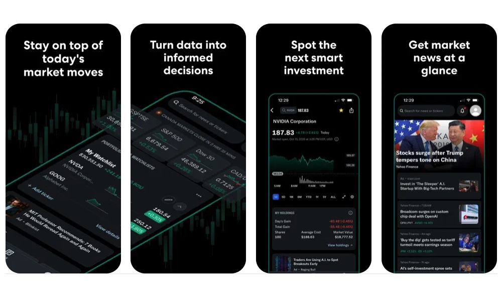 Yahoo Finance App Store