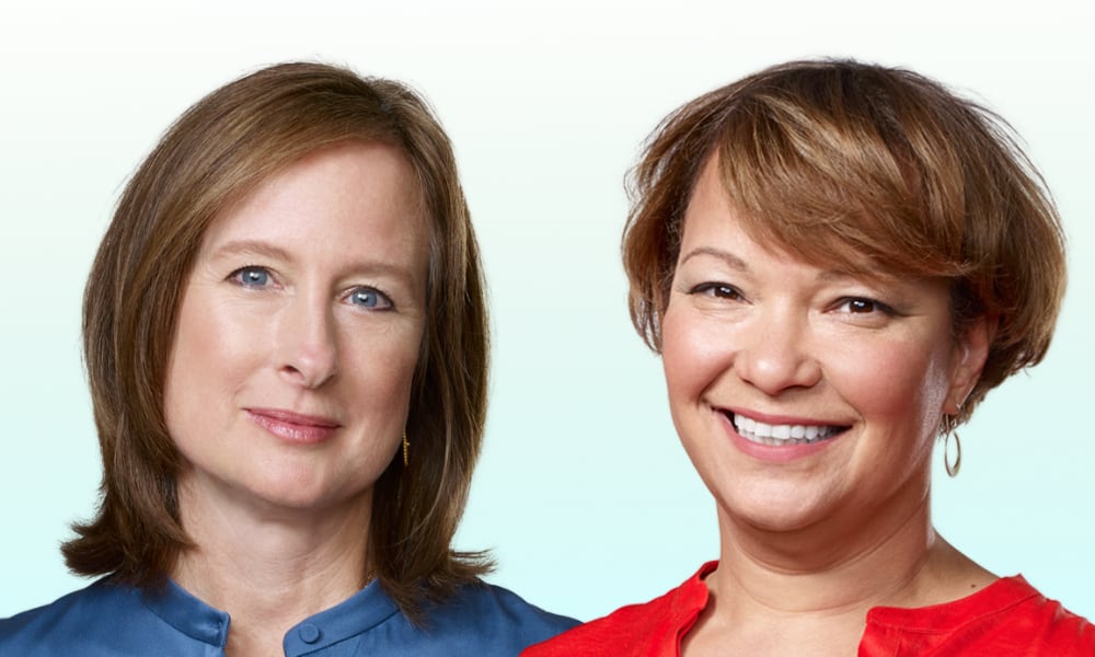 Kate Adams and Lisa Jackson