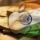 Apple India cash rupees