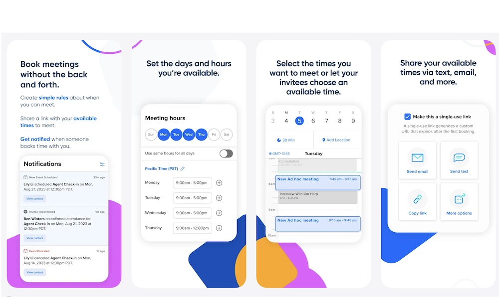 Calendly Mobile app Store
